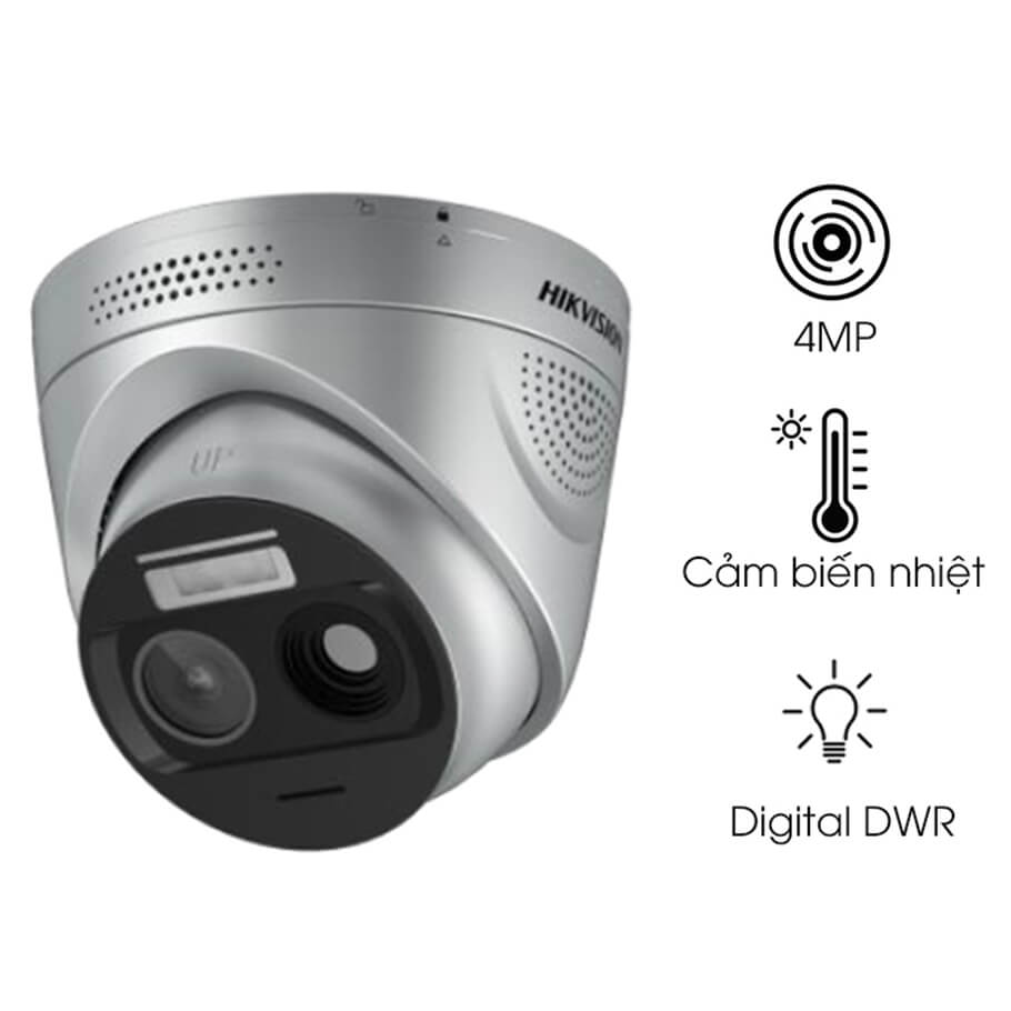 Camera IP báo cháy 4MP HIKFIRE SH334V2